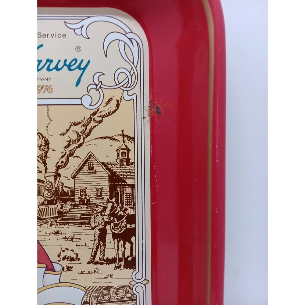 1976 Vintage Coca-Cola Tray, The Harvey Girl, 13.5
